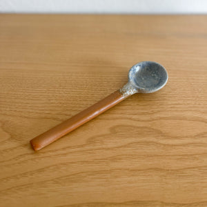 Blue Stoneware Spoon