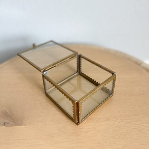Scalloped Brass Box