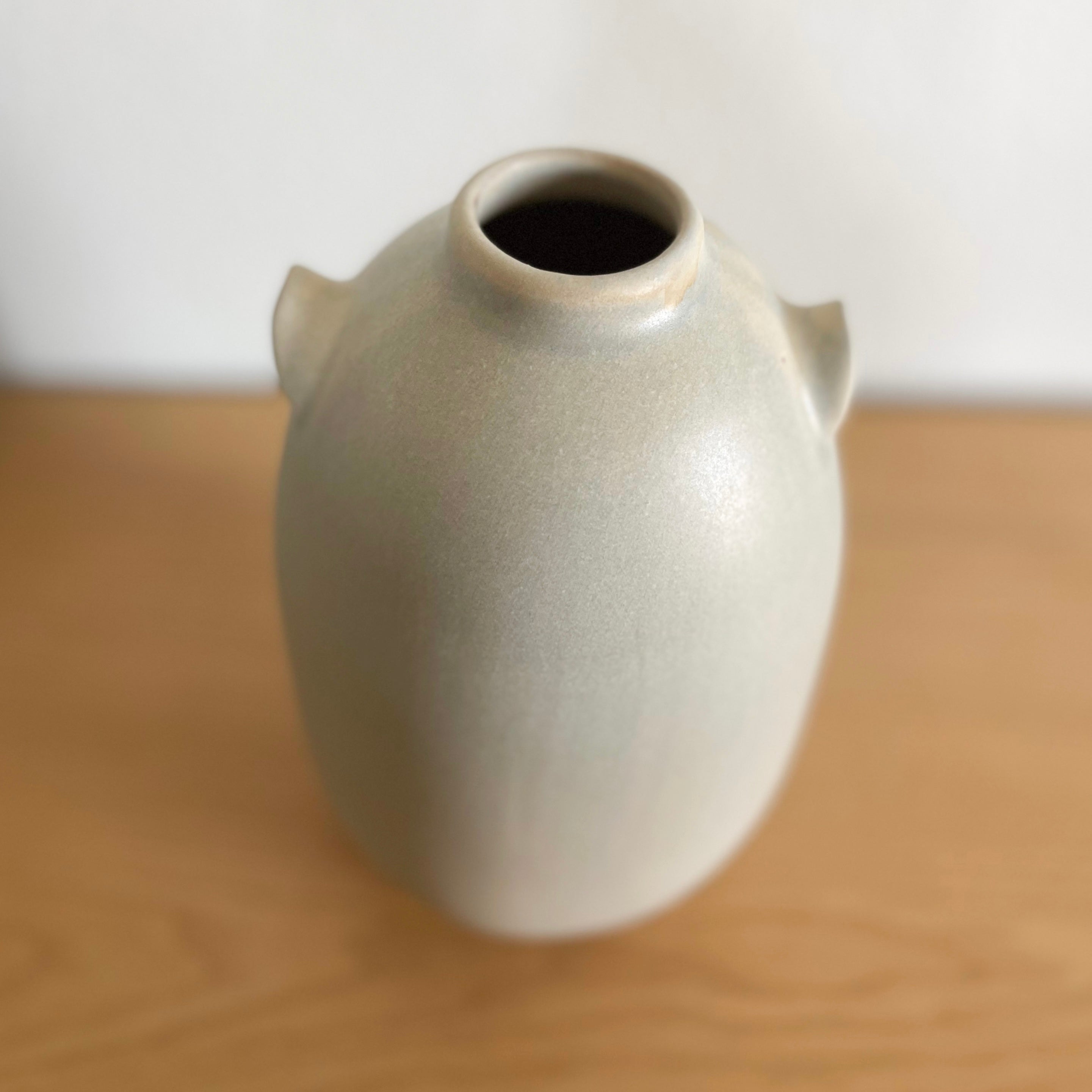 Matte Cream Vase