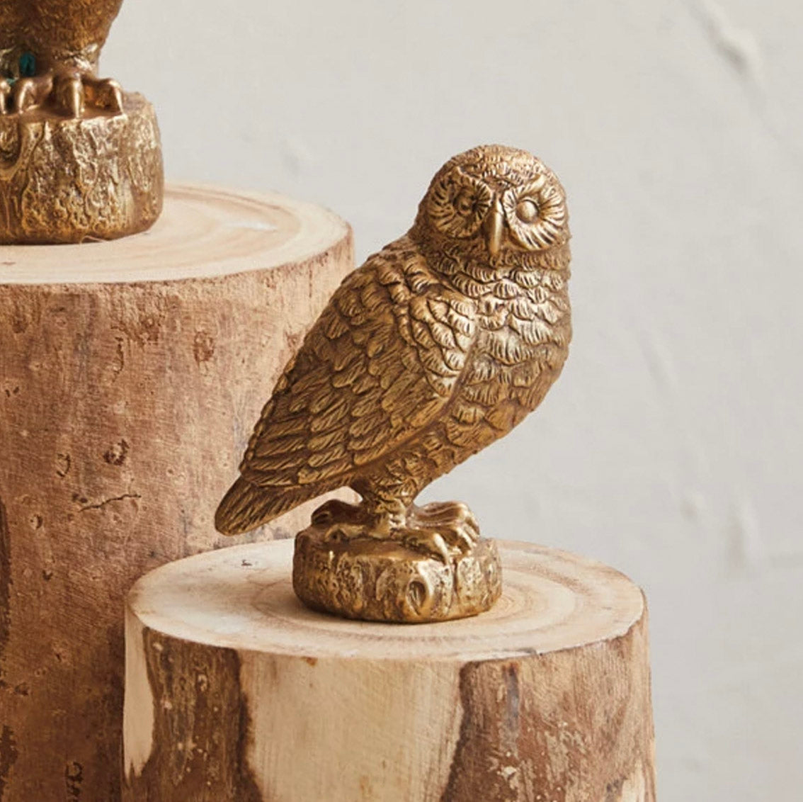 Decorative Gold Owl