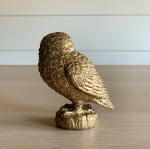 Decorative Gold Owl