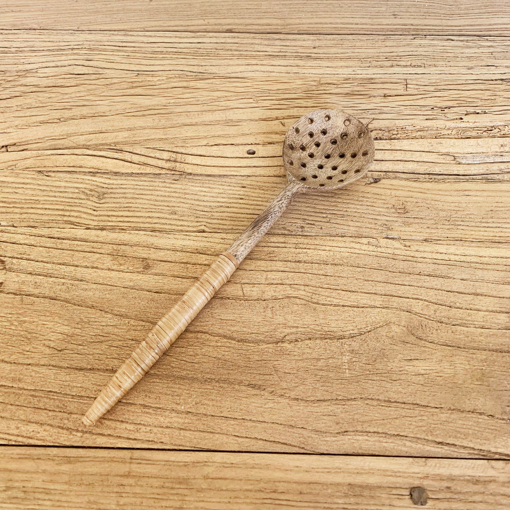 Large Rattan Spoon