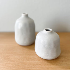 Cream Vase Set