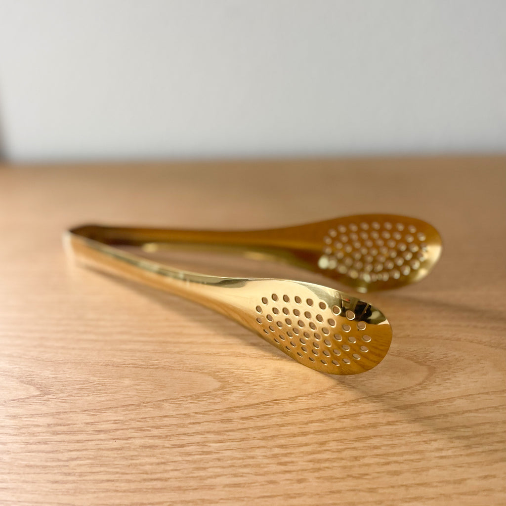 Gold Tongs