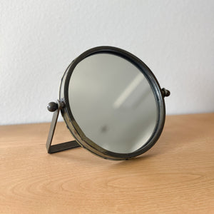 Small Round Counter Top Mirror
