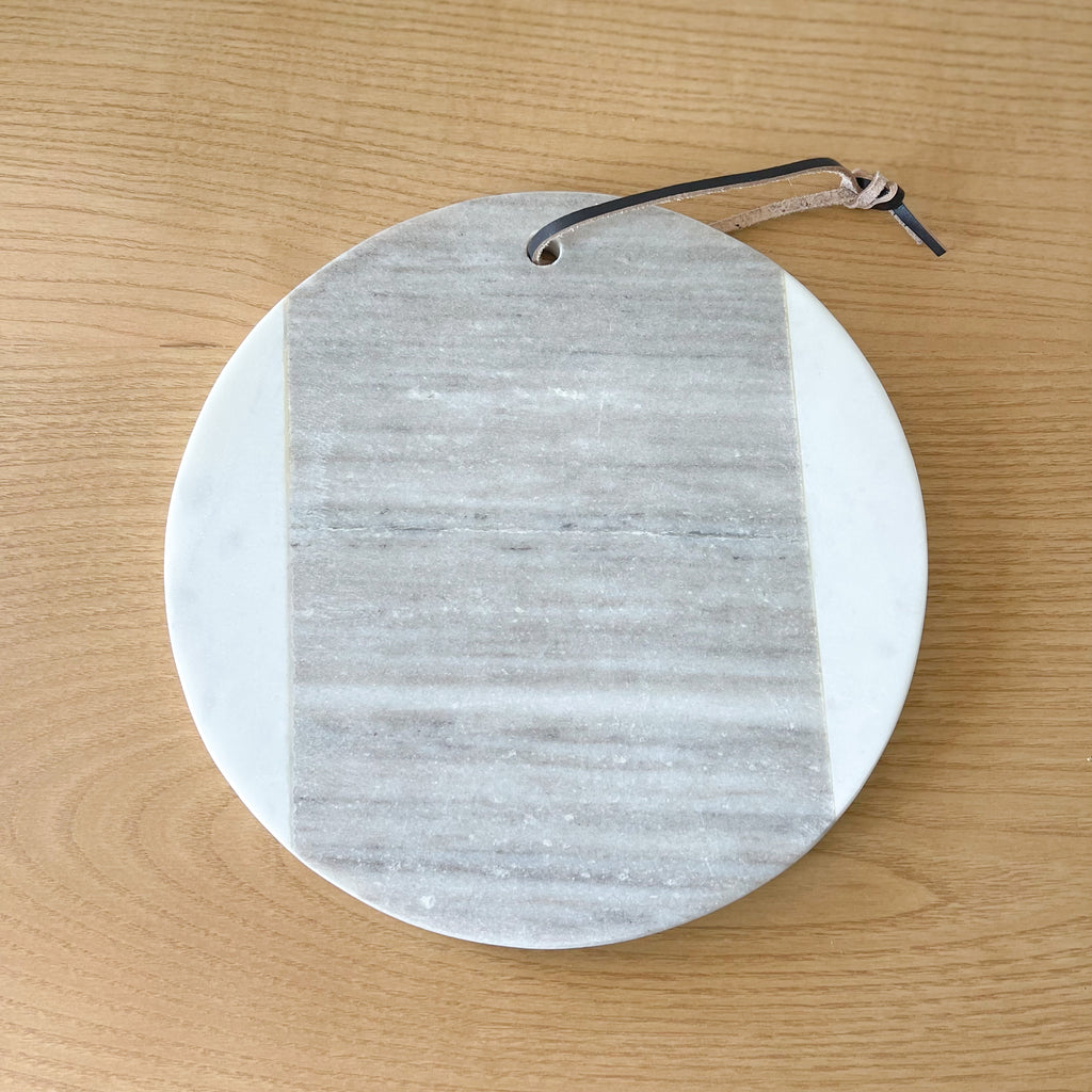 Round Marble Cheese Board